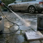 Comparatif nettoyeur haute pression achat : pression et débit sur terrasse