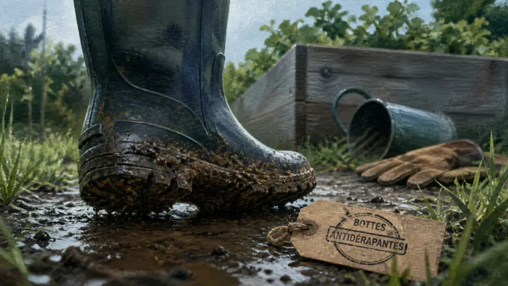 Botte de jardin : choisir entre caoutchouc, PVC et néoprène selon votre usage