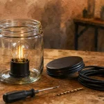 DIY lampe en bocal, erreurs électriques à éviter