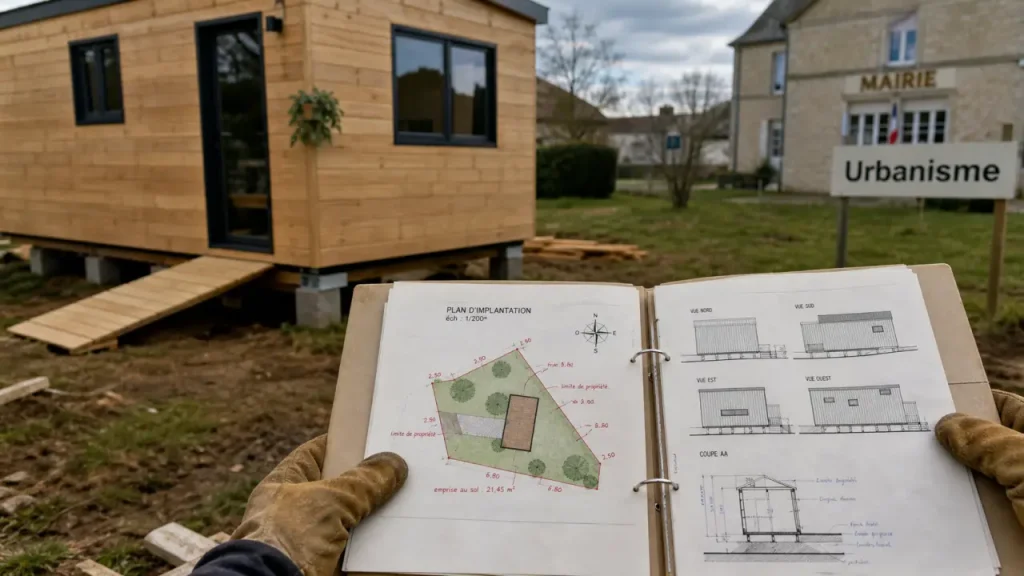 Habitat léger : 8 mois par an, 40 m² et les zones à vérifier avant installation