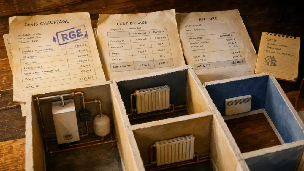 Quel mode de chauffage choisir : critères, rendements et erreurs de calcul à éviter