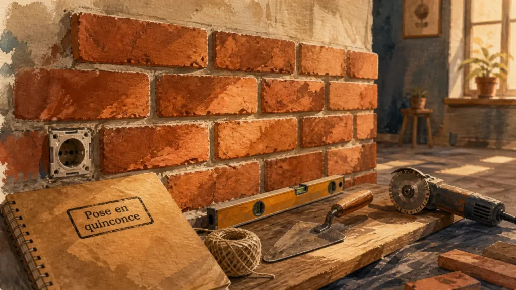Mur en briquette : parement décoratif ou construction maçonnée, comment faire le bon choix ?