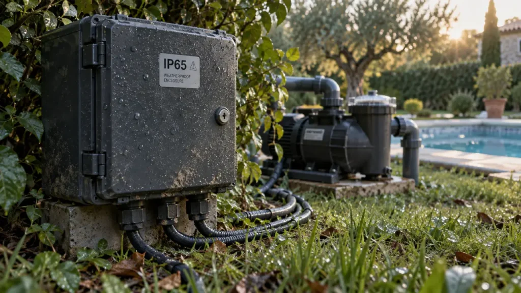 Coffret électrique étanche extérieur : IP65 ou IP66, le détail qui change tout
